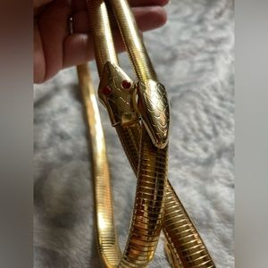 Gold Snake Belt